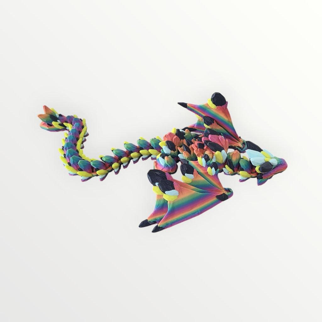 Articulated 3D printed dragons